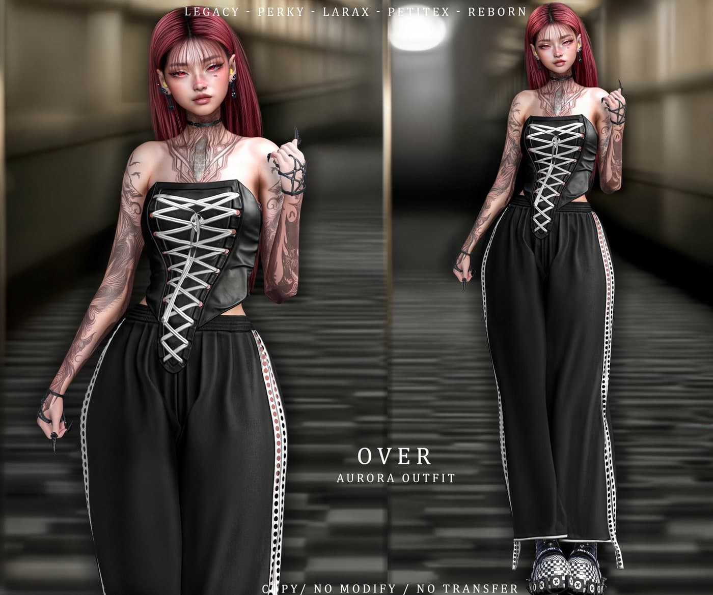Aurora outfit vendor art