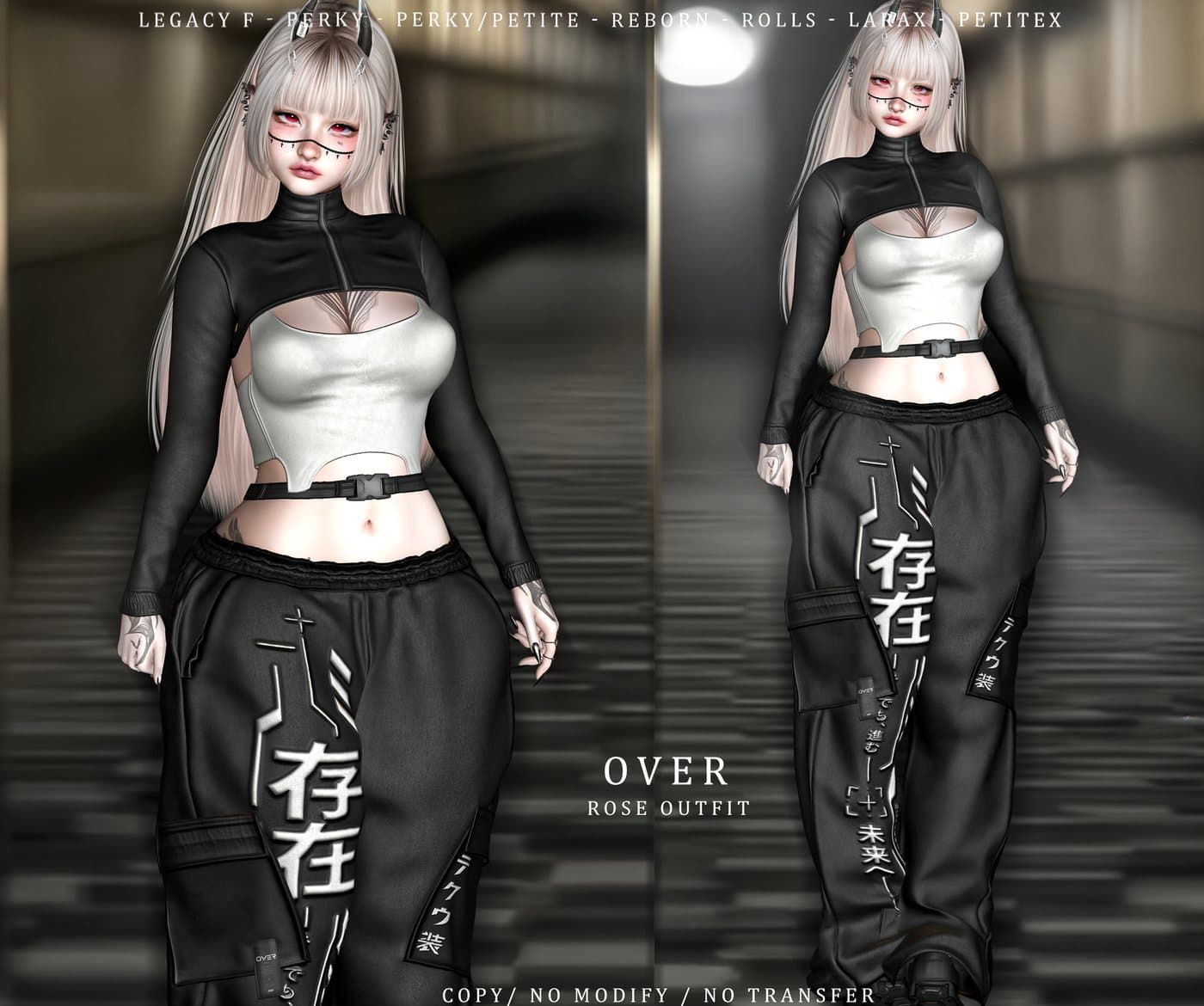 Rose outfit vendor art