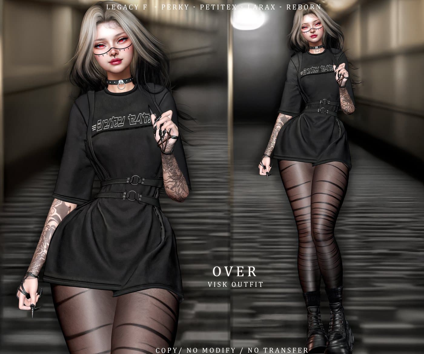 Visk outfit vendor art